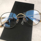 CHH Chrome Hearts Glasses glasses frame ultra-light metal round frame retro literature and art