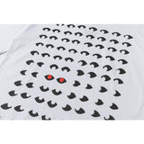 House Of Errors T-Shirt Eye of Truth Printed Short Sleeve Casual Loose T-Shirt