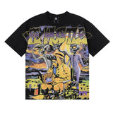 Life hustlers american direct injection hip hop printingpure cotton t-shirt g