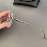 CHH Chrome Hearts Glasses Toad Mirror Plate Vintage Myopia Glasses Frame