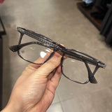 CHH Chrome Hearts Glasses Vintage Fashion Ultra Light Square Line Myopia Eye Frame