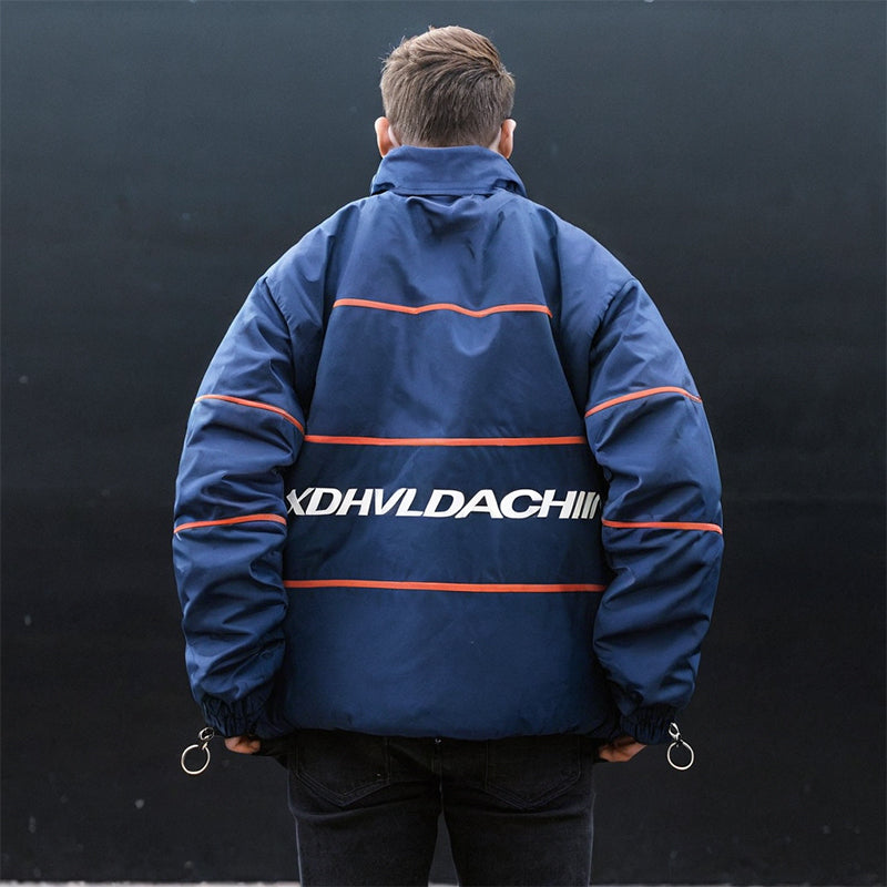 Men Jacket Men's Loose Printed Casual Jacket