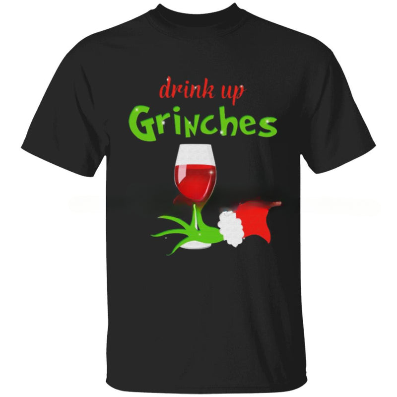 GRINCH DRINK UP WINE GRINCHES SHIRT The Grinch Christmas