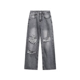 Unisex Jeans Men and Women Loose