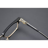 CHH Chrome Hearts Glasses Versatile Pure Titanium Box Retro Myopia Anti-Blue Light Glasses Frame