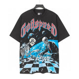 Godspeed men's youth t-shirt - short sleeve, washed print, 100% cotton, american retro style