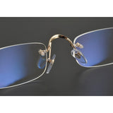 CHH Chrome Hearts Glasses Frameless Glasses Frame Vintage Ultra Light Myopia Glasses Frame
