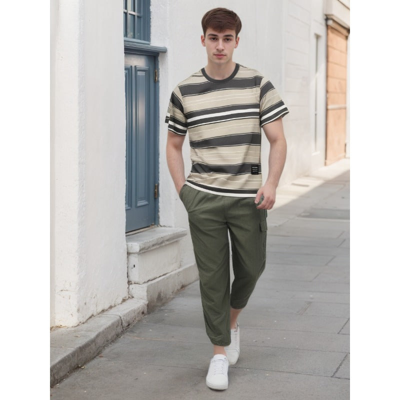 Men's T-shirt Summer Short-Sleeved T-shirt Men's and Women's Loose