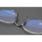 CHH Chrome Hearts Glasses cross engraved vintage round frame glasses pure titanium frame