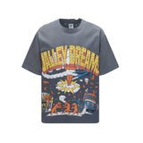 Vale forever t-shirt men's american hip hop printing g pure cotton street style