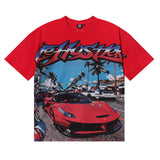 American life hustlers hot diamond hip hop printing pure cotton t-shirt g