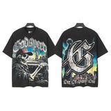 Godspeed men's youth t-shirt - short sleeve, washed print, 100% cotton, american retro style