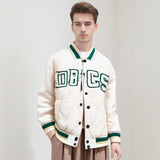 Men Jacket Letter Towel Baseball