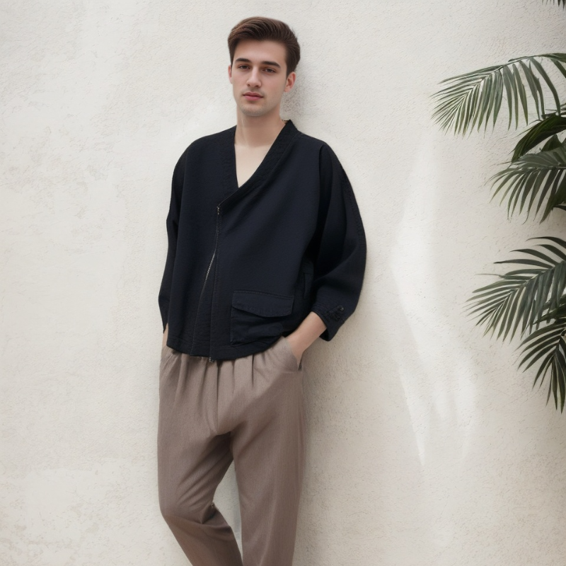 Men Jacket Men and Women Loose Jacket