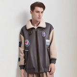 Men Jacket Cotton-Padded Coat Men's Winter Thick Coat