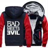 Detroit Eminem Hoodie Eminem Print Fleece Thickened Hoodie