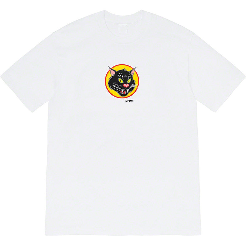 Men T-shirts 20SS Black Cat Tee Black Cat Printed Pattern Cotton Short Sleeve T-Shirt Bottom Shirt