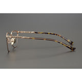 CHH Chrome Hearts Glasses Refined Pure Titanium Ultra Light Retro Box Business Eye Myopia Mirror Frame