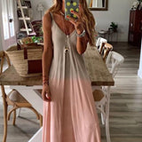 Jungle Print Maxi Dress V-neck Sexy Long Dress Loose plus Size