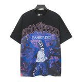 Godspeed men's youth t-shirt - short sleeve, washed print, 100% cotton, american retro style