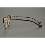 CHH Chrome Hearts Glasses Versatile Retro Pure Titanium Box Glasses