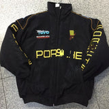 F1 Racing Suit Racing Suit Preppy Style Retro Style Autumn and Winter Cotton-Padded Coat Embroidery