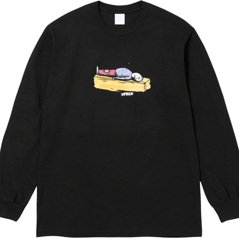 Mens T-shirts 23FW NEIL BLENDER ARROW L/S TEE Medium Arrow Cartoon Long Sleeve T-Shirt Bottom Shirt
