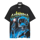 Godspeed men's youth t-shirt - short sleeve, washed print, 100% cotton, american retro style
