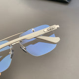 CHH Chrome Hearts Glasses Pure Titanium Vintage Frameless Myopia Frames