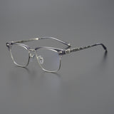 CHH Chrome Hearts Glasses Frameless Pure Titanium Glasses Frame Business
