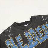 Vale forever t-shirt men's direct injection hip hop printing g pure cotton