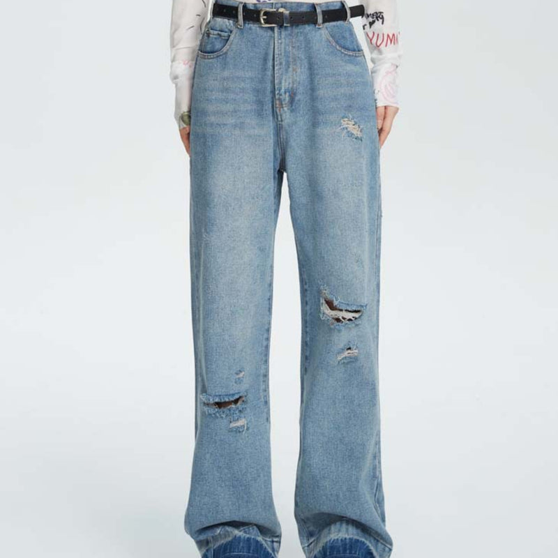 Unisex Pants Women's Clothing Autumn Jeans