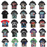 Godspeed men's short-sleeve t-shirt - washed print, hotfix rhinestone detail, streetwear style