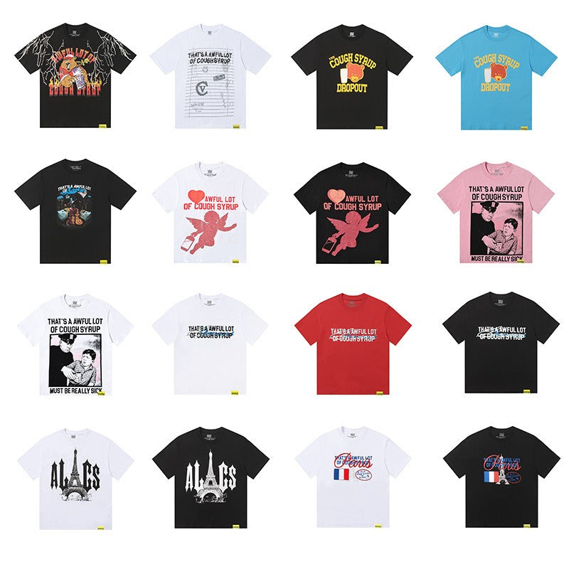 That. sa awful of cough syrupt short sleeve g street print