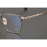 CHH Chrome Hearts Glasses Refined Pure Titanium Ultra Light Retro Box Business Eye Myopia Mirror Frame