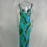 Jungle Print Maxi Dress Dress