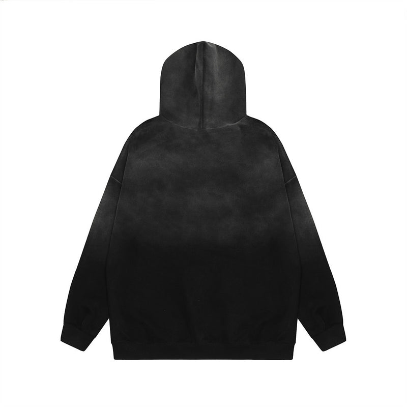Men Hoodie Hooded Sweater Men's Letter Print Loose Casual