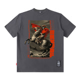 Men T Shirt Printed T-shirt Male and Female Personality Fashion Brand Short Sleeve Hip Hop