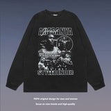 Men Long Sleeve Shirt Men and Women Old Vintage