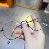 CHH Chrome Hearts Glasses Double beam glasses frame Versatile titanium frame Ultra light myopia glasses frame