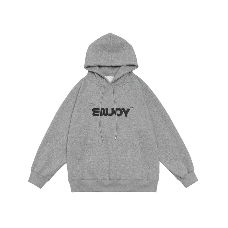 Unisex Hoodie Vintage Printed Loose Hooded Sweater Men's and Women's Tops