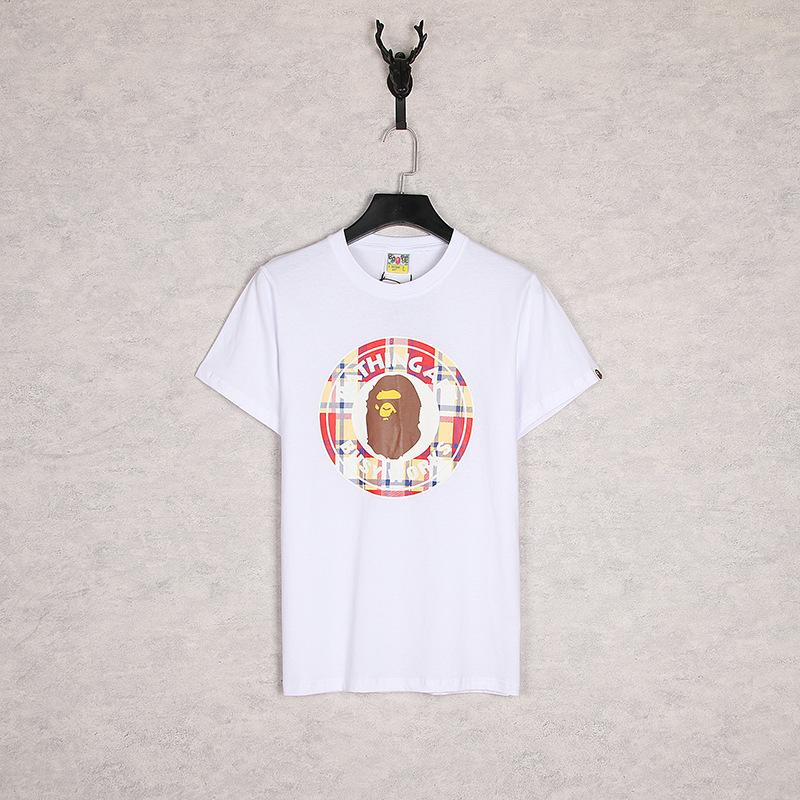 Bathing Ape T Shirt Summer Ape Head Shark Daily Casual Short Sleeve T-shirt