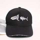 Plam Angle Hat Fashion Baseball Cap Shark Embroidered Cap