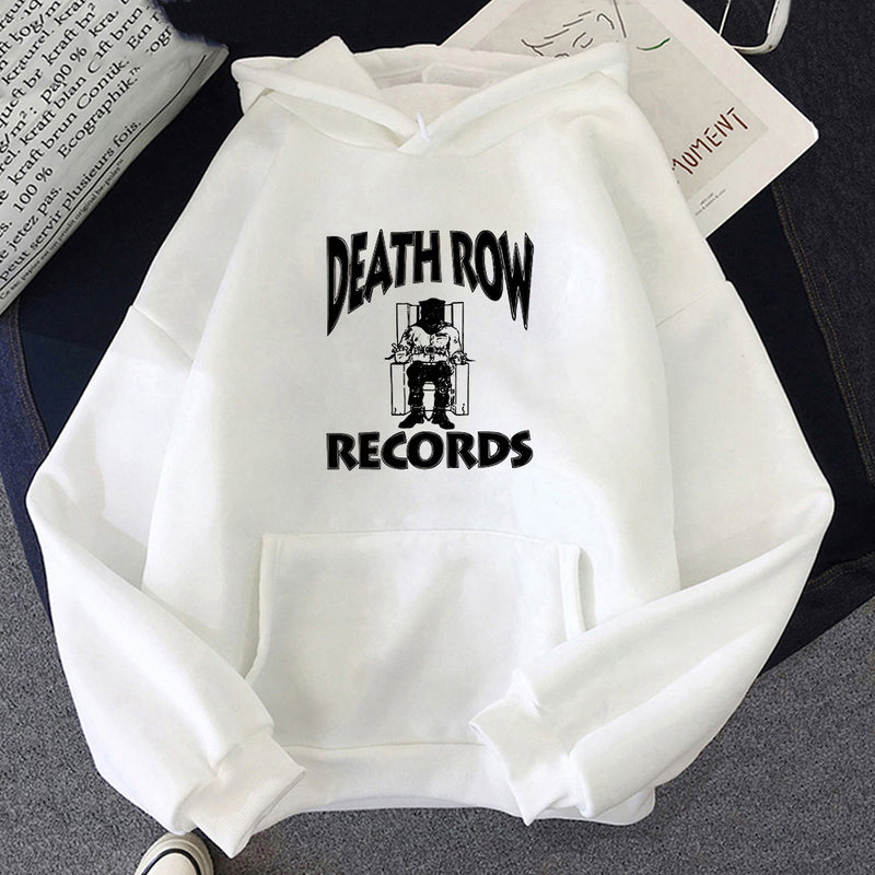 DEATH ROW RECORDS Hoodie Men's High Quality Aesthetic