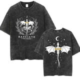 Basgiath War College Vintage Washed T Shirt Fourth Wing