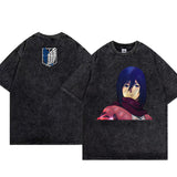 Anime T-shirt Attack on Titan Men's T-shirt  Cotton