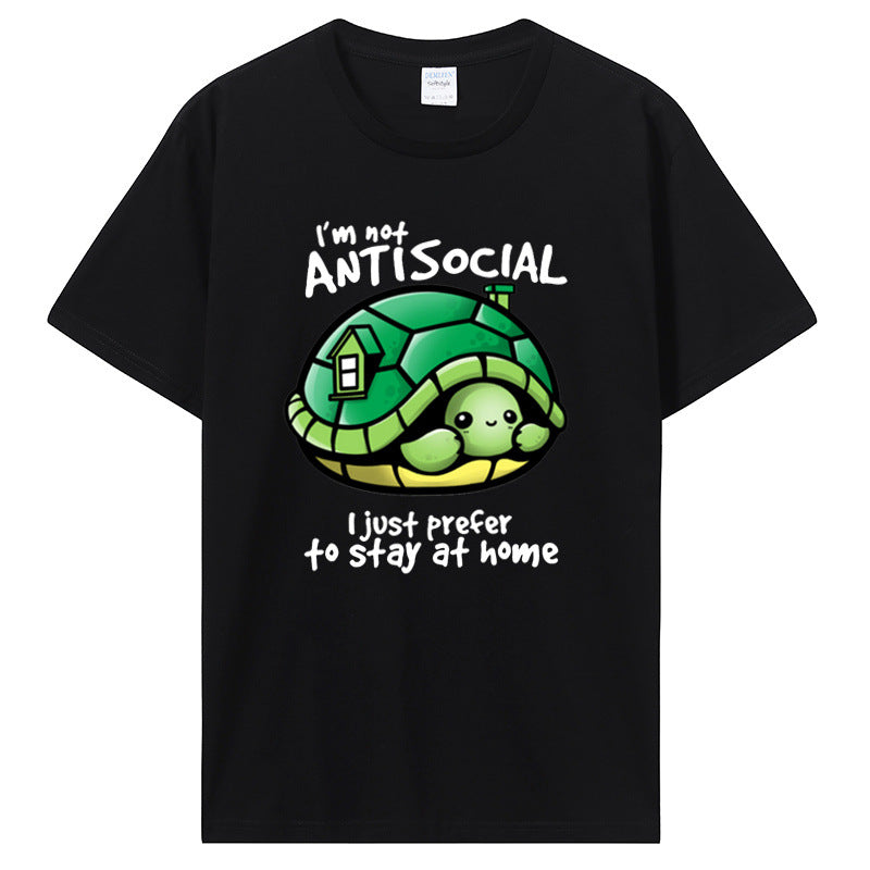 Funny Green Turtle Save The Ocean T Shirts Graphic Street