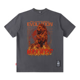 Men T Shirt Printed Short-Sleeved T-shirt Boys Casual Loose