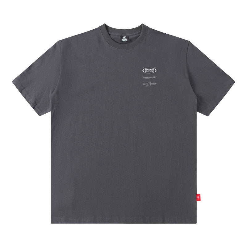 Men T Shirt Summer Fashion Brand Short Sleeve T-shirt Men and Women Loose Casual