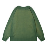 Men Long Sleeve Shirt Old Vintage Long Sleeve T-shirt Men and Women Idle Style